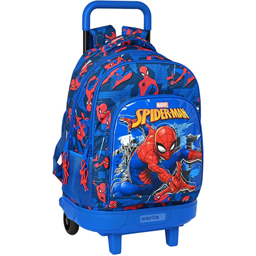 Mochila com Rodinhas Homem-Aranha 71767