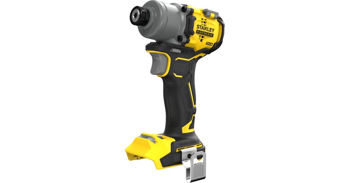 StanleyFATMAX V20 18V borstelloze slagschroevendraaier  (Geel/zwart, Accu en oplader niet inbegrepen)