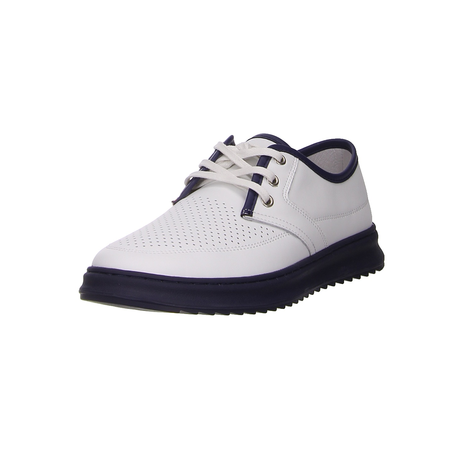 HBH Schnürhalbschuhe weiß weiss/weiss kombi