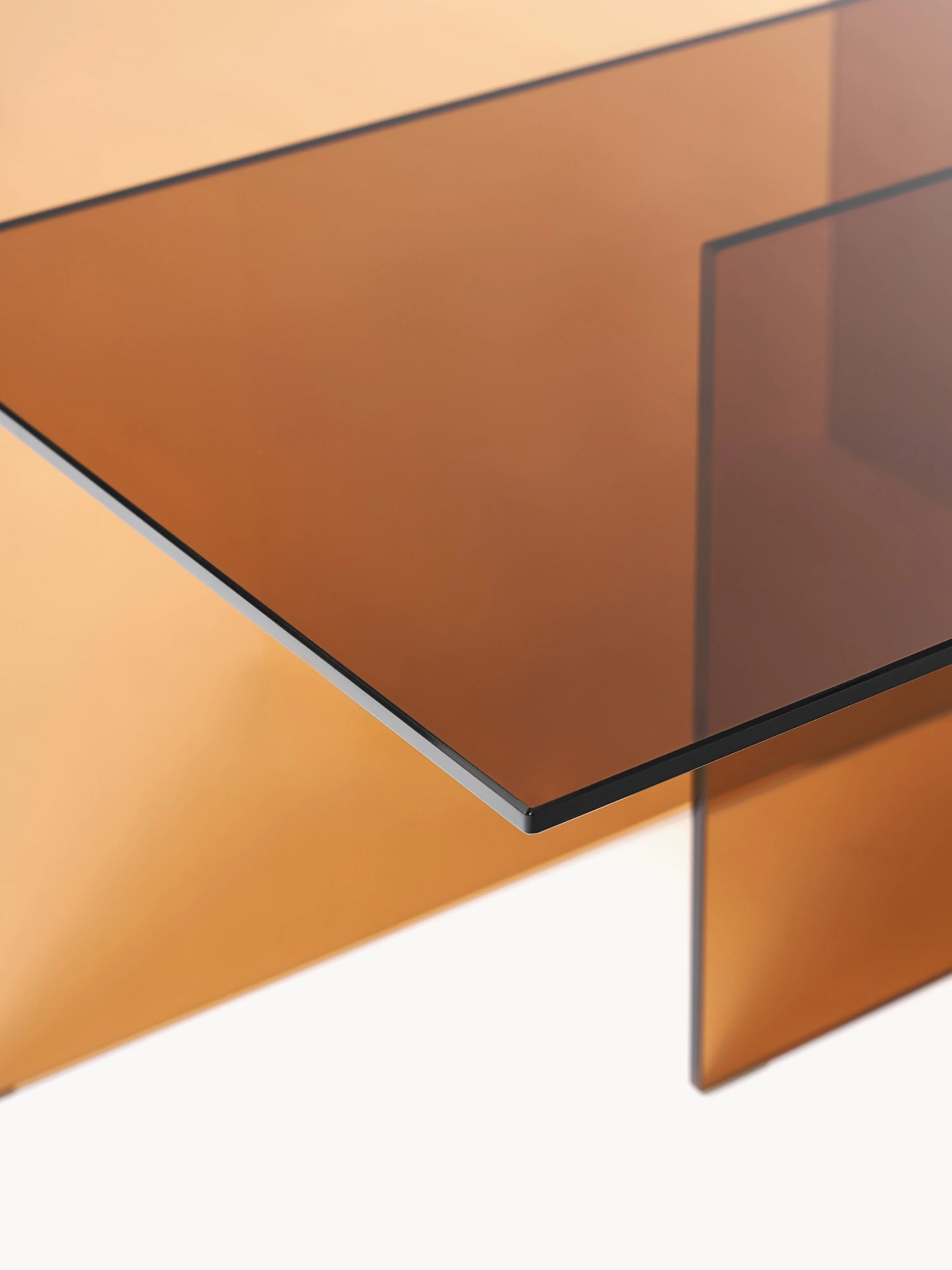 Glazen salontafel Anouk, B 102 cm