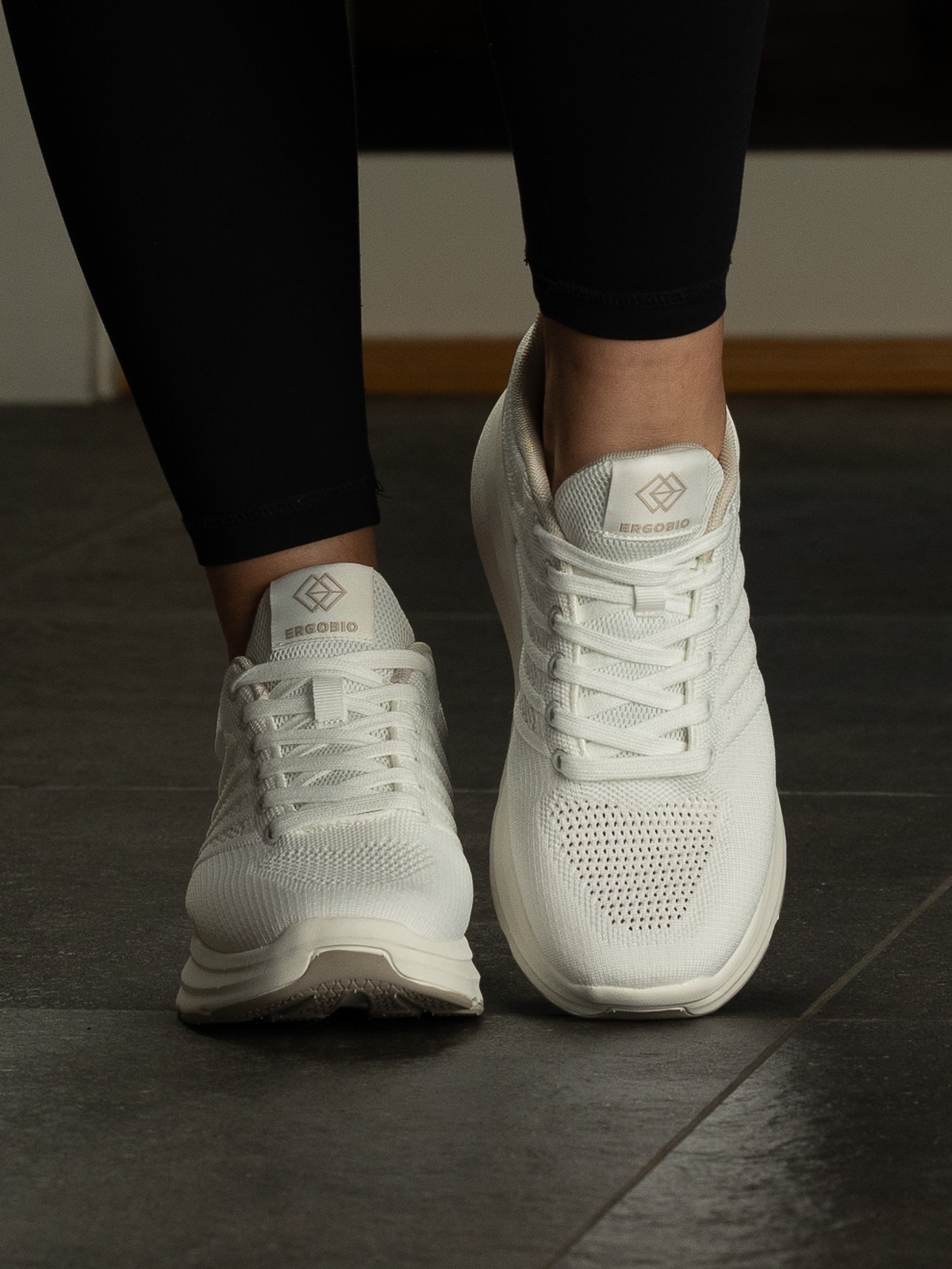 Ergobio - Quest White - Trapes Sko