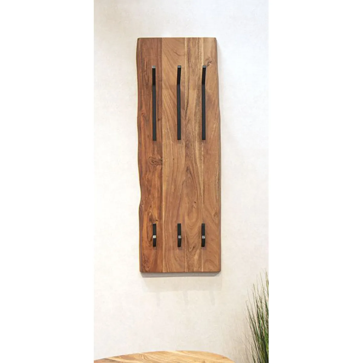 Pegane Garderobe Bois Massif Naturel