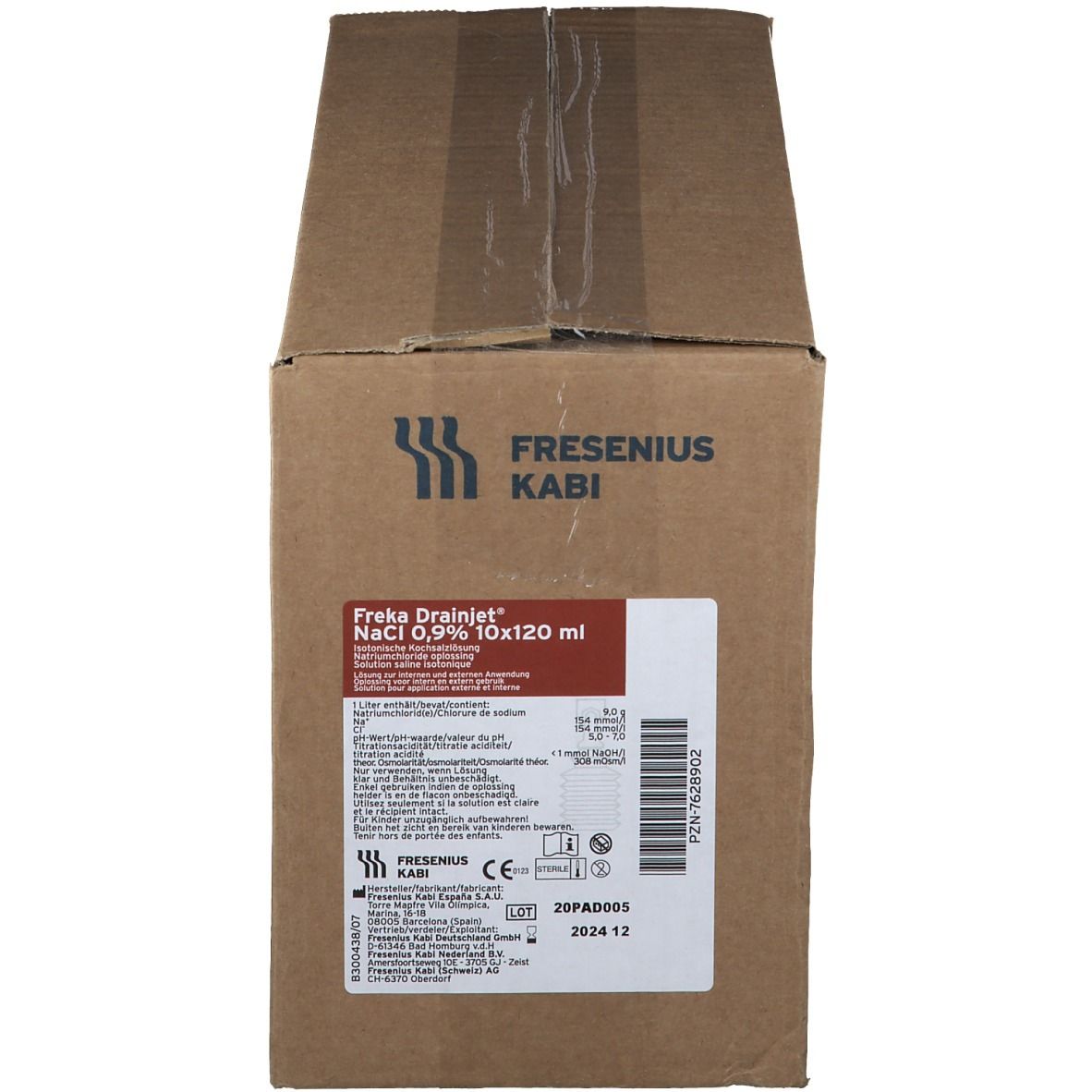 Freka Drainjet® Isotonische Kochsalzlösung 0,9 %