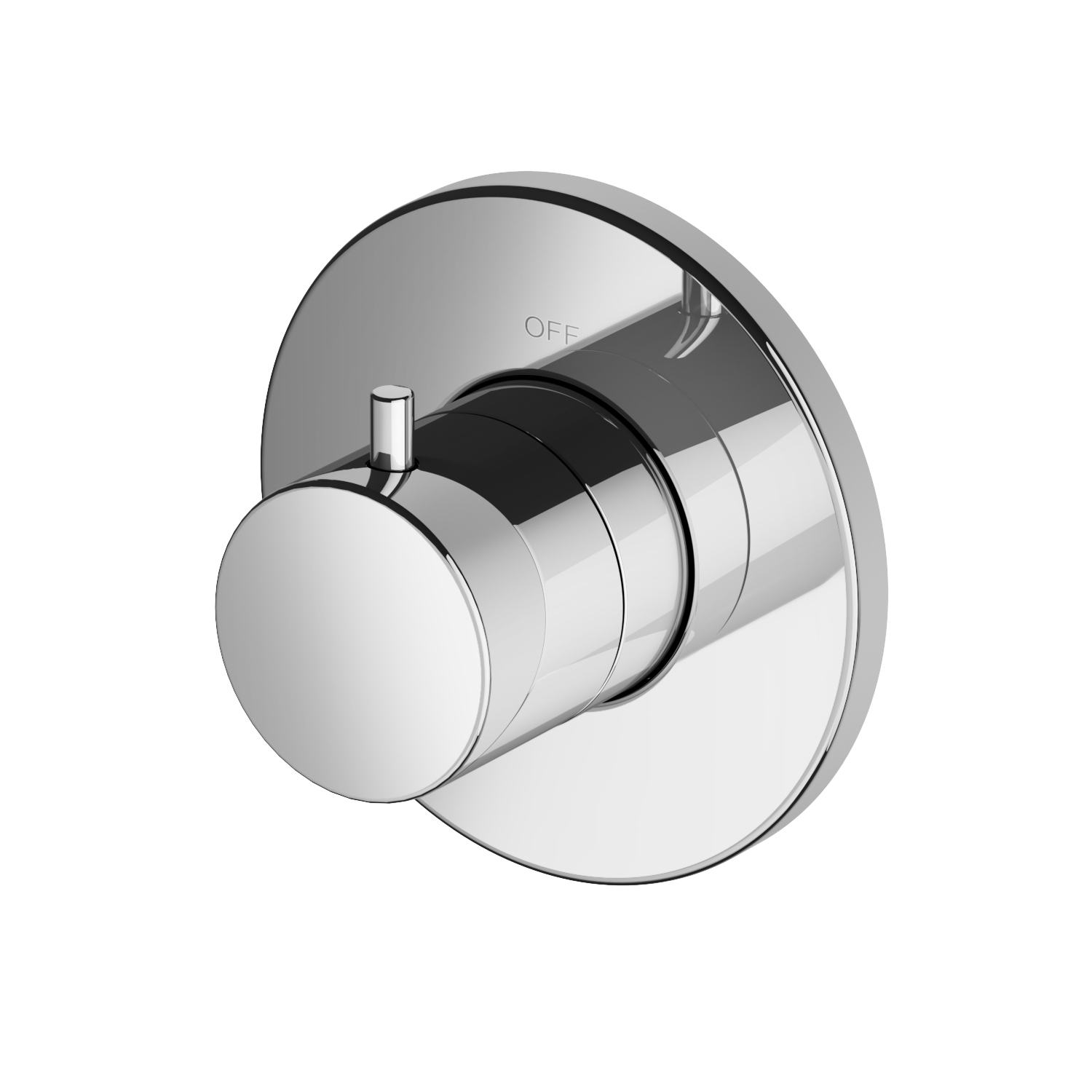 Hotbath Cobber Afbouwdeel stopkraan Chroom B010