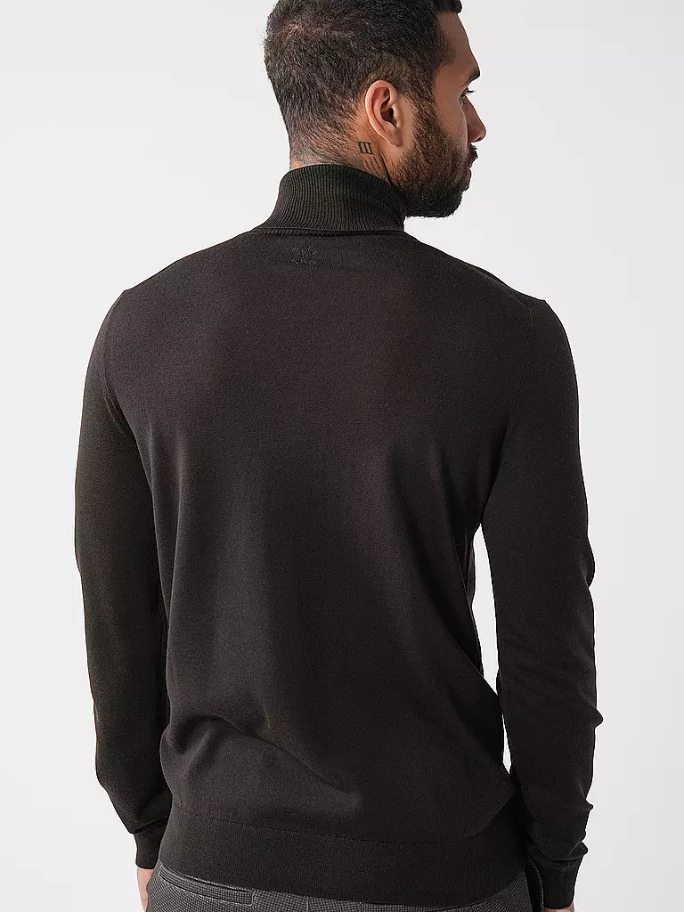 CLOSED Rollkragenpullover creme