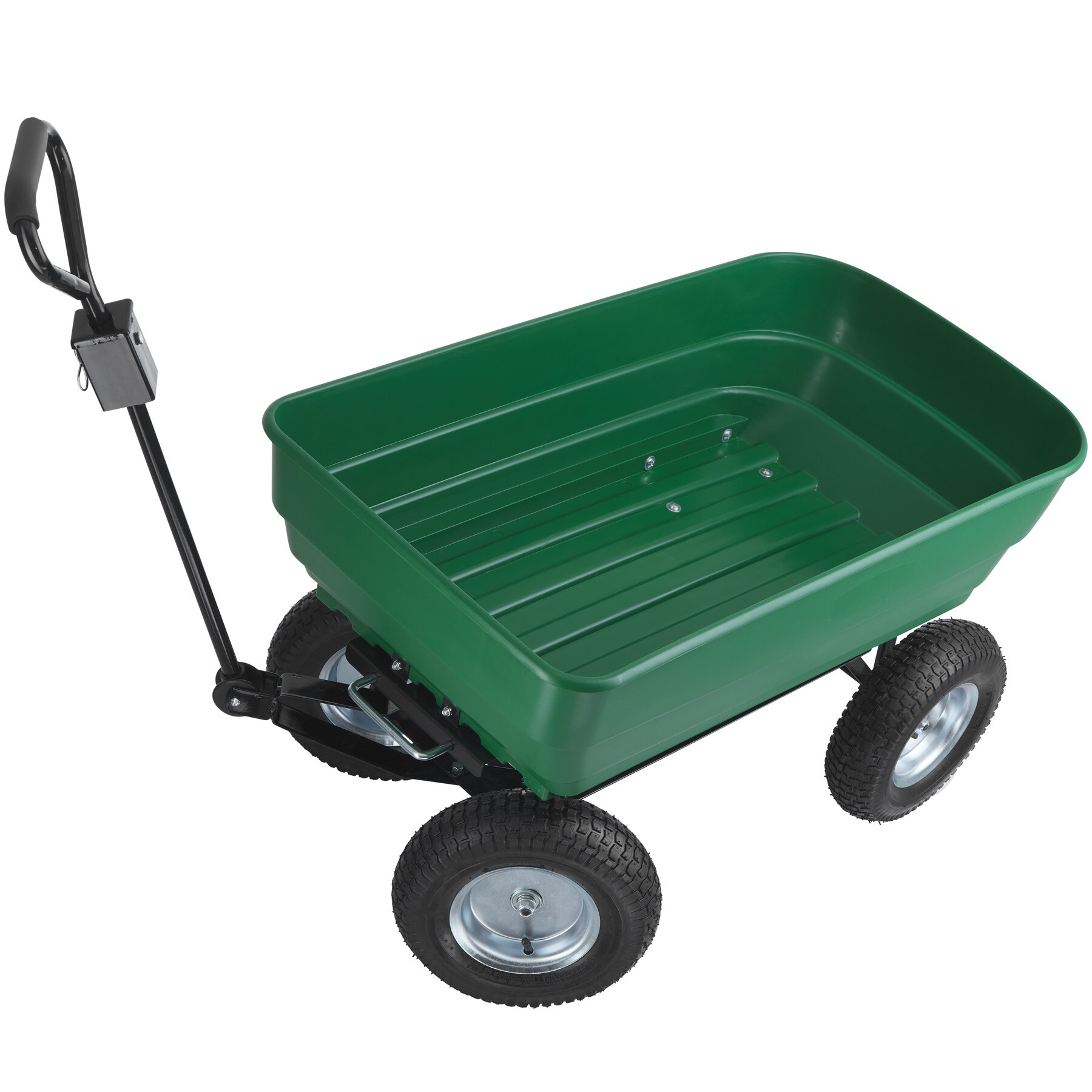 tectake® Gartenwagen, mit Kippfunktion, leichtgängige Lenkachse, Belastbarkeit 300 kg