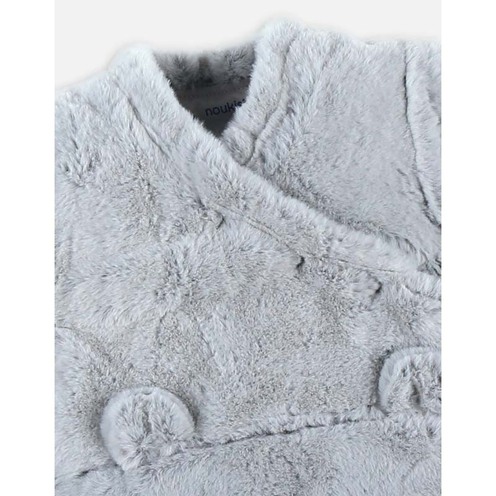 Gigoteuse 70 cm Gris fausse fourrure Mix & Match - NOUKIE 'S
