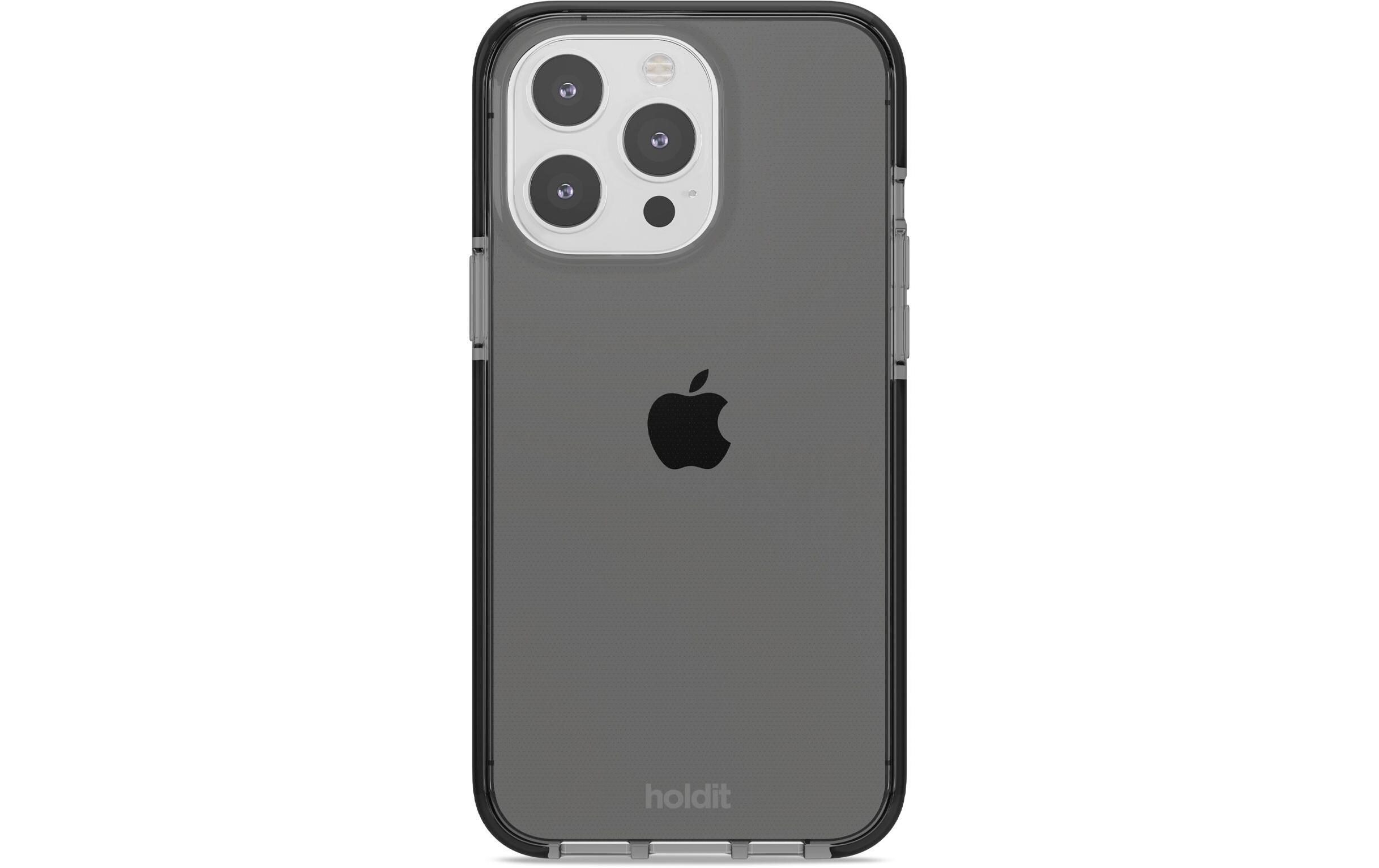 Back Cover Seethru iPhone 15 Pro Max SchwarzStilvolle Schutzhülle für das Apple iPhone 15 Pro Max