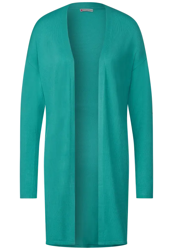 Langer Cardigan - iced green