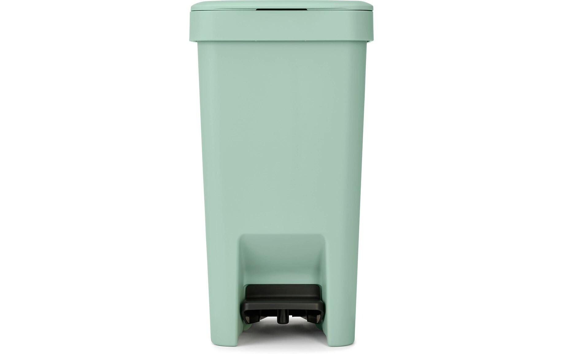 Recyclingbehälter StepUp 10 l, GrünTreteimer für Recycling Materialien