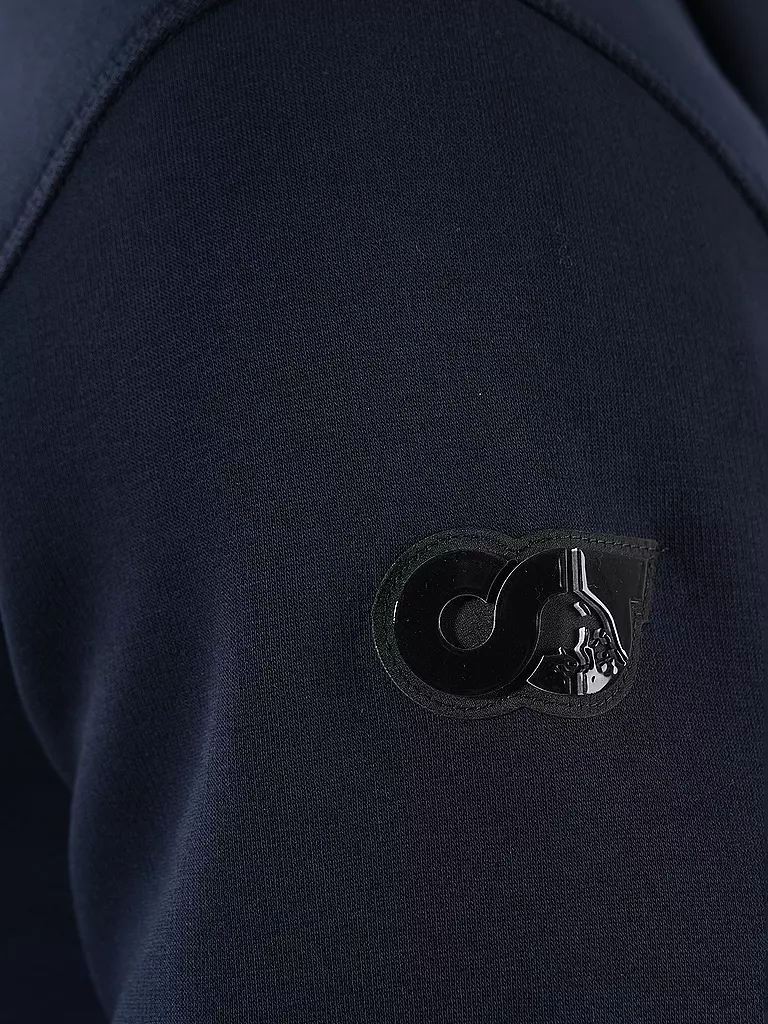 ALPHATAURI Kapuzensweatjacke dunkelblau