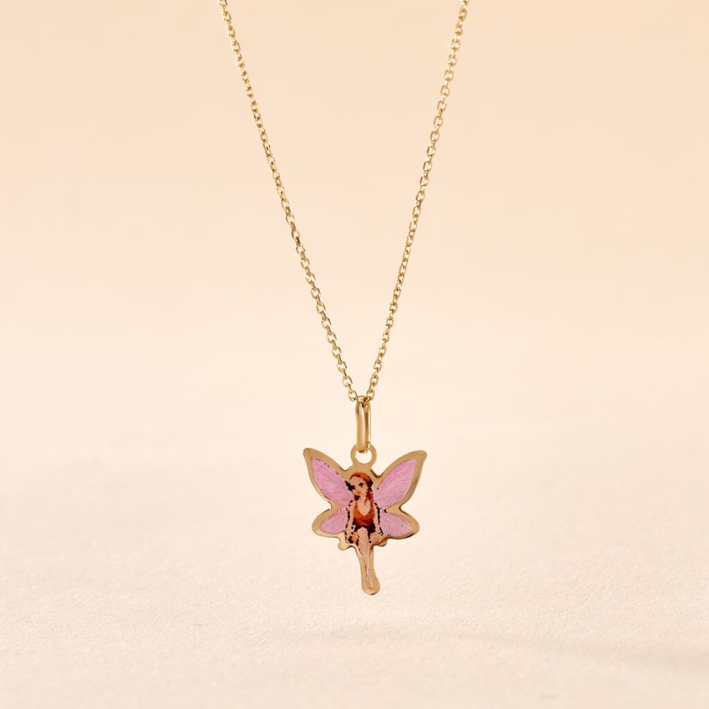 Collier Feerie Or Jaune