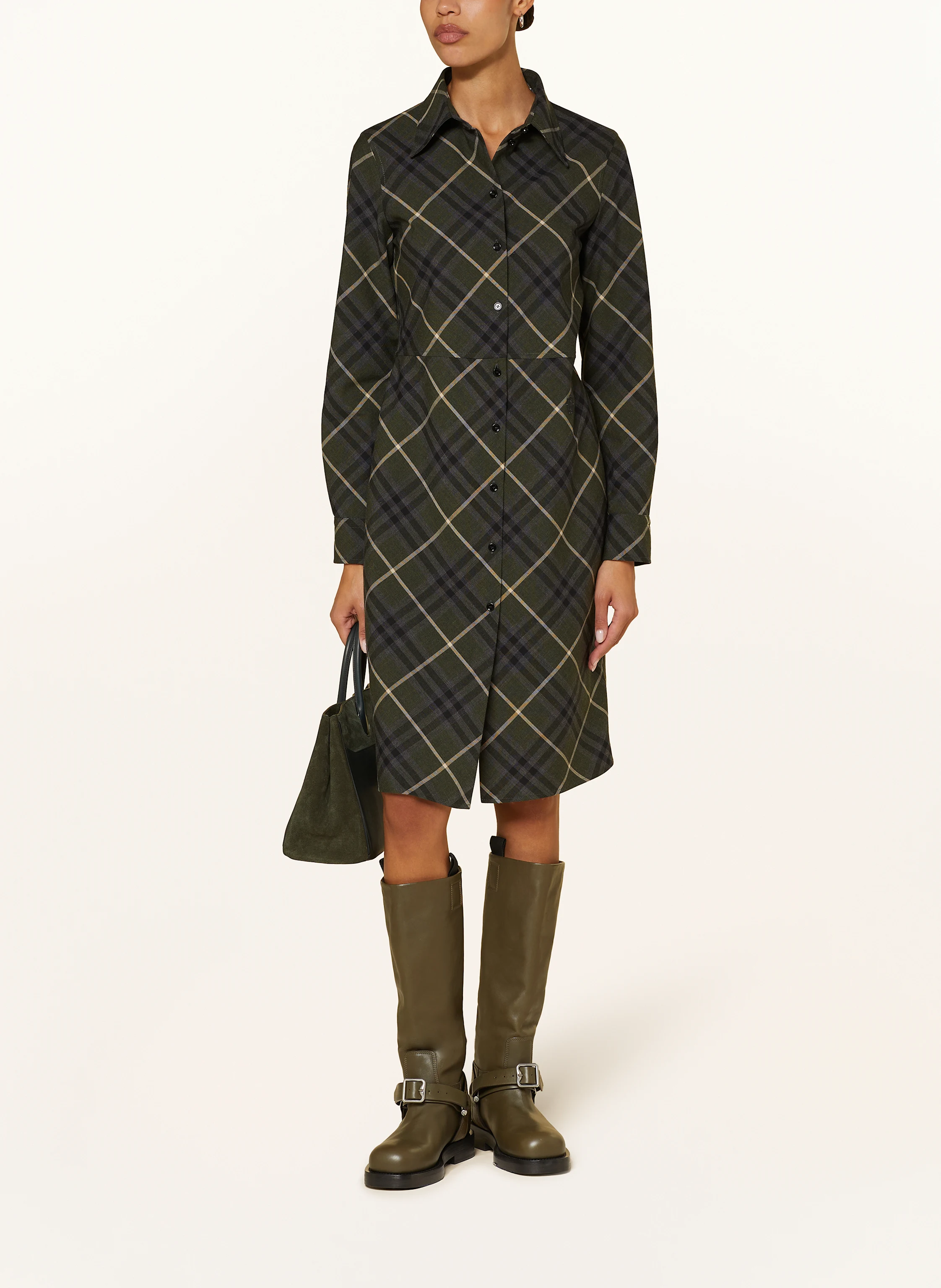 BURBERRY Hemdblusenkleid