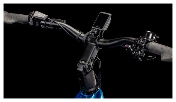 VTC Électrique Cube Kathmandu Hybrid EX 800 Easy Entry Shimano Cues 11V 800 Wh 700 mm Bleu Electric 2025