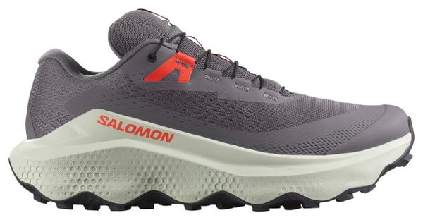 Chaussures Trail Salomon Ultra Glide 3 Gris/Rouge Homme