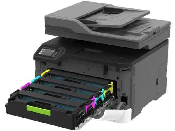 Lexmark CX431adw - Multifunktionsprinter - farve - laser - 216 x 356 mm (original) - A4/Legal (medie) - op til 26 spm (kopiering) - op til 26 spm (udskriver) - 250 ark - 33.6 Kbps - USB 2.0, Gigabit LAN, USB 2.0 vært, Wi-Fi(ac)