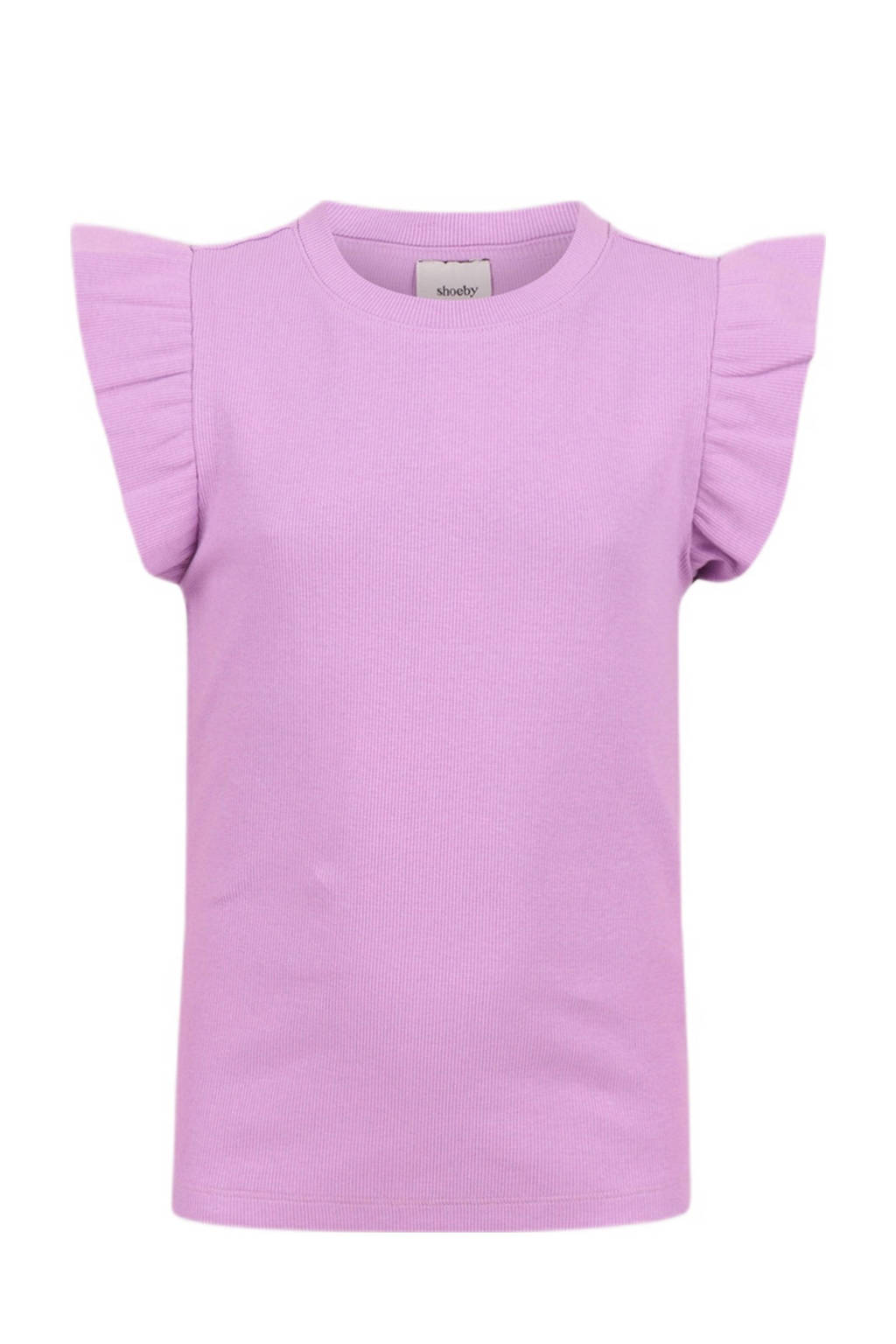 Shoeby T-shirt met ruches paars