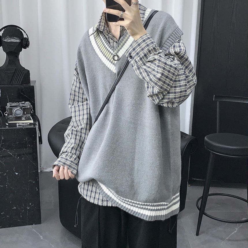 Wescosso - Gestreept vest