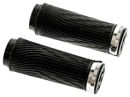 Paire de Grips SRAM pour Grip Shift NX/GX/X0/X01/XX/XX1 Argent