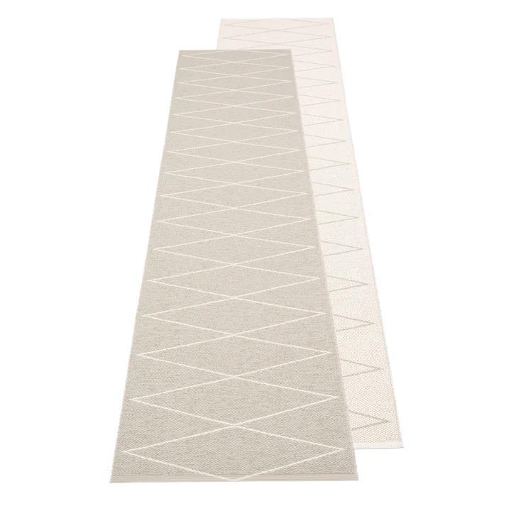 Pappelina - Max Wendeteppich, 70 x 240 cm, linen / vanilla