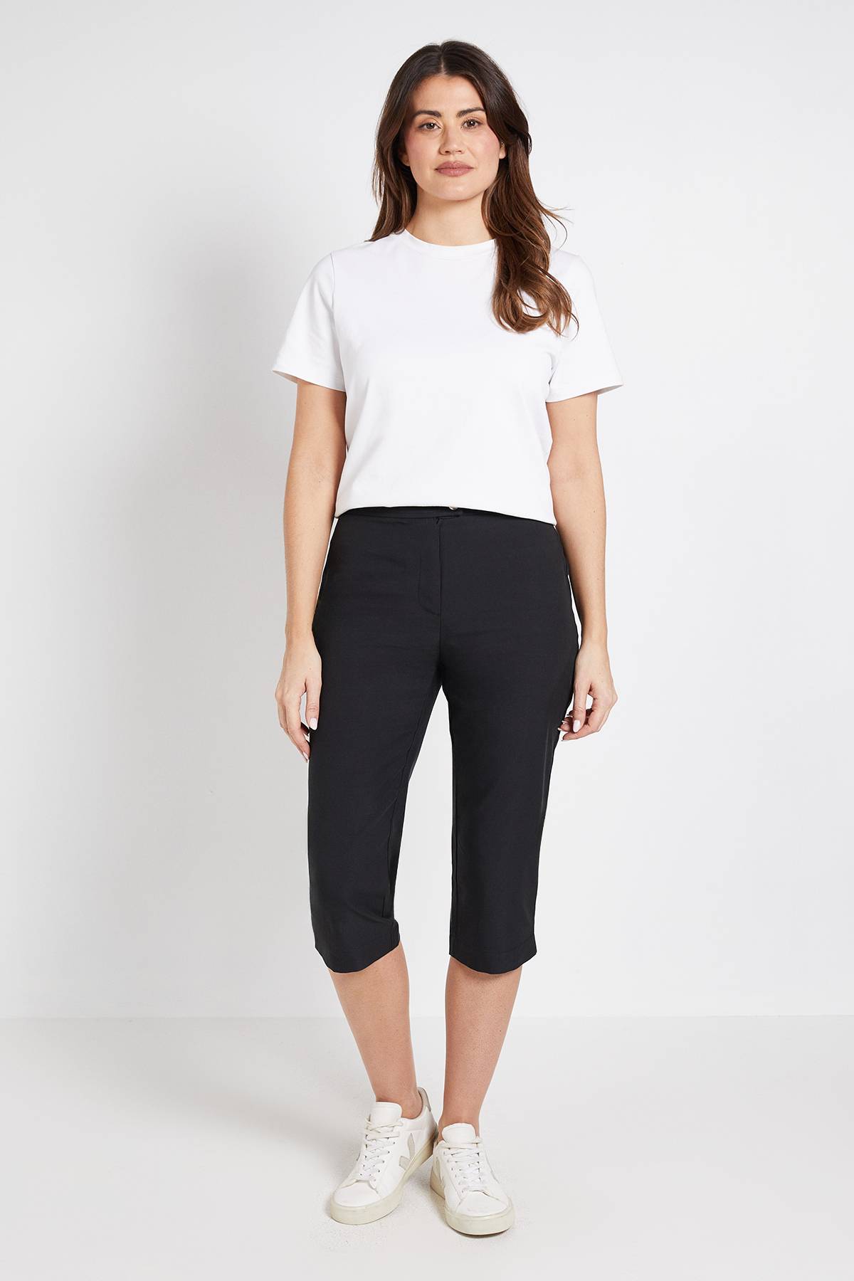 Wallis Pantalon Capri Raccourci