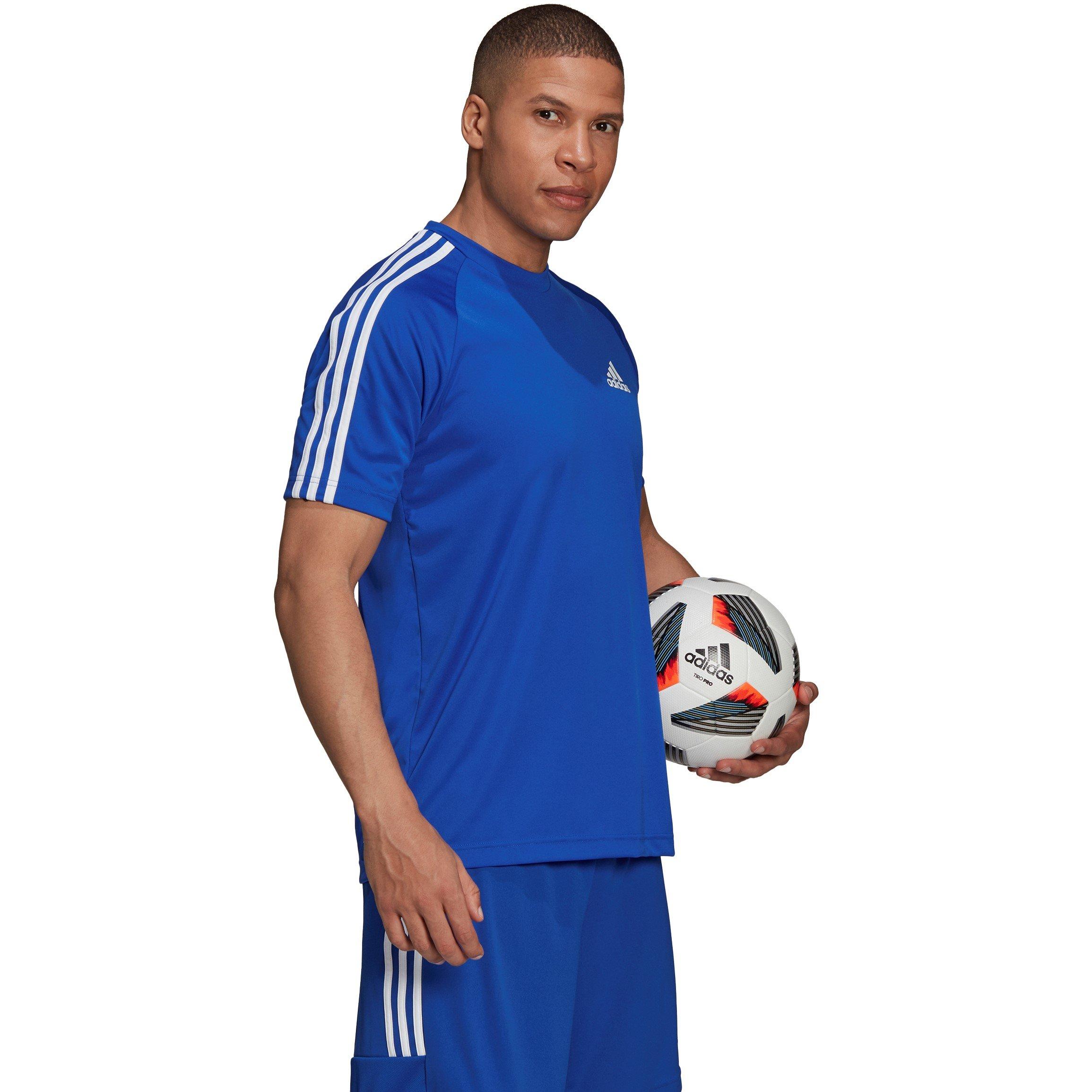 adidas Classic 3 Stripe Sereno T Shirt Mens