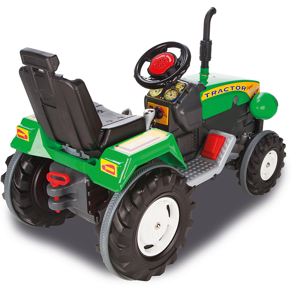 Jamara Ride-on Traktor Power Drag 12V gr&uuml;n