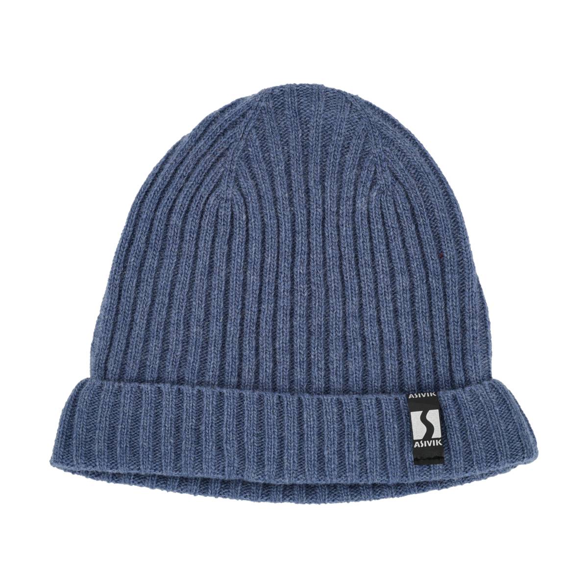 Asivik Knitted Wool Strikhue (Blue)