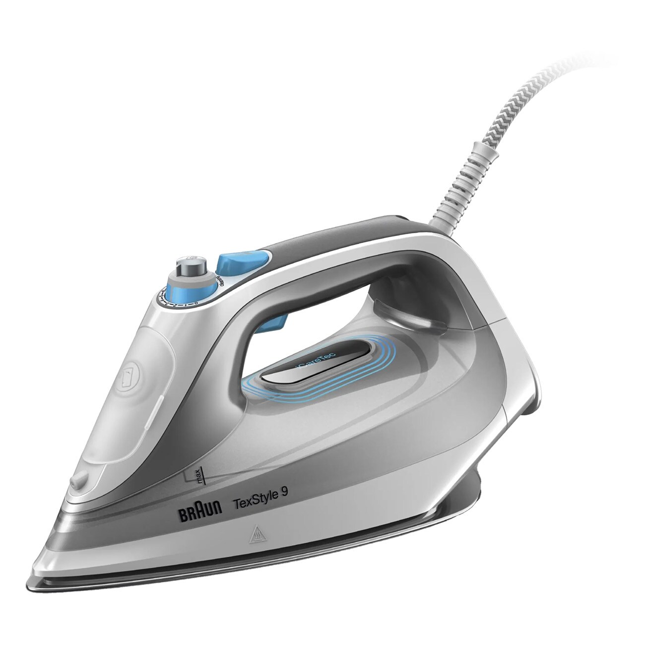 Braun SI 9270 WH TexStyle 9 grau Dampfbügeleisen