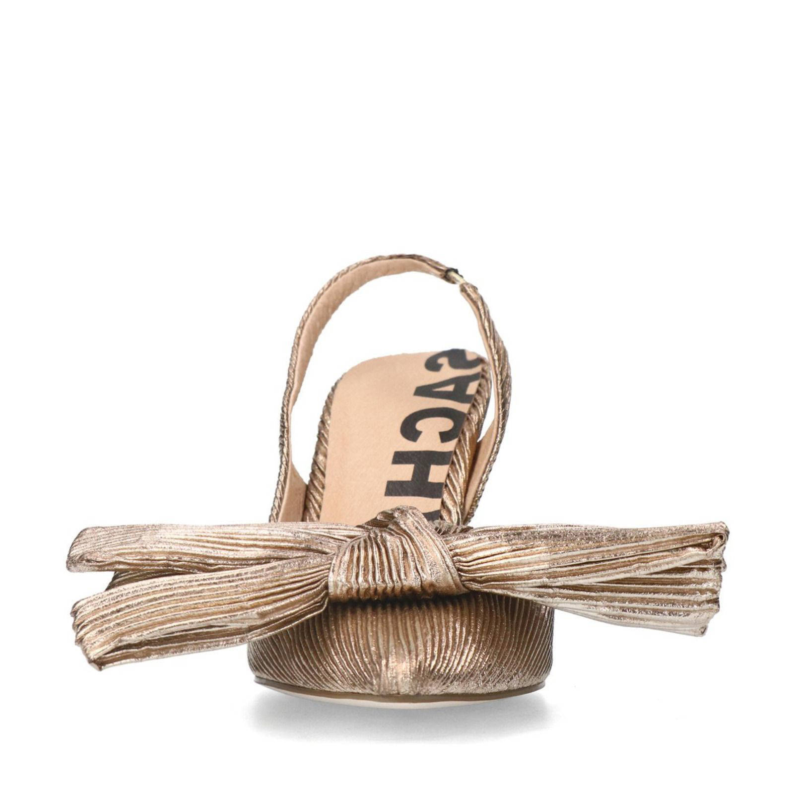 Sacha slingback pumps goud