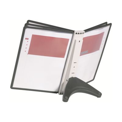 Durable Sherpa - Pupitre de table (lutrin) avec 5 pochettes A4