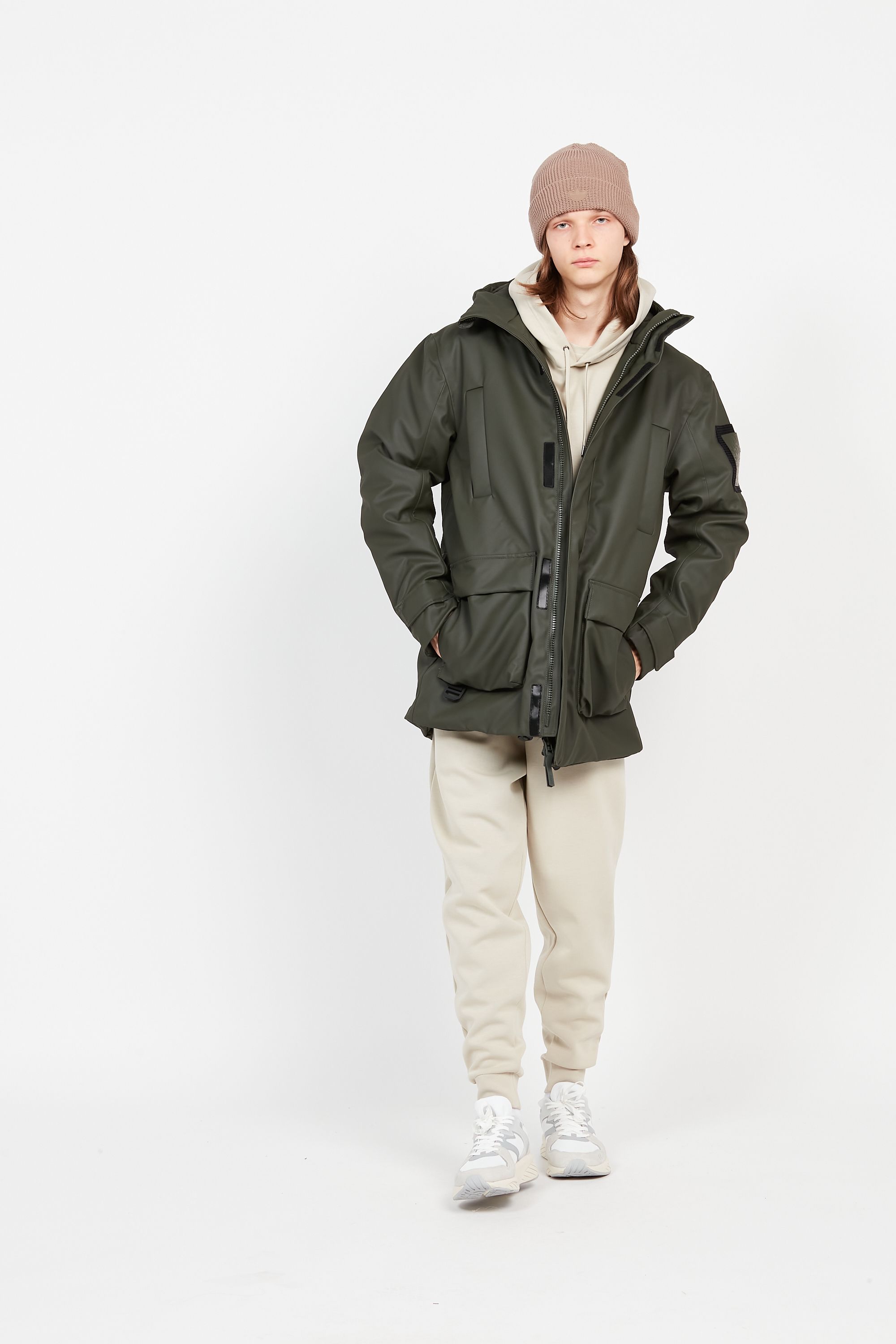 RAINS Parka Glacial  Vert