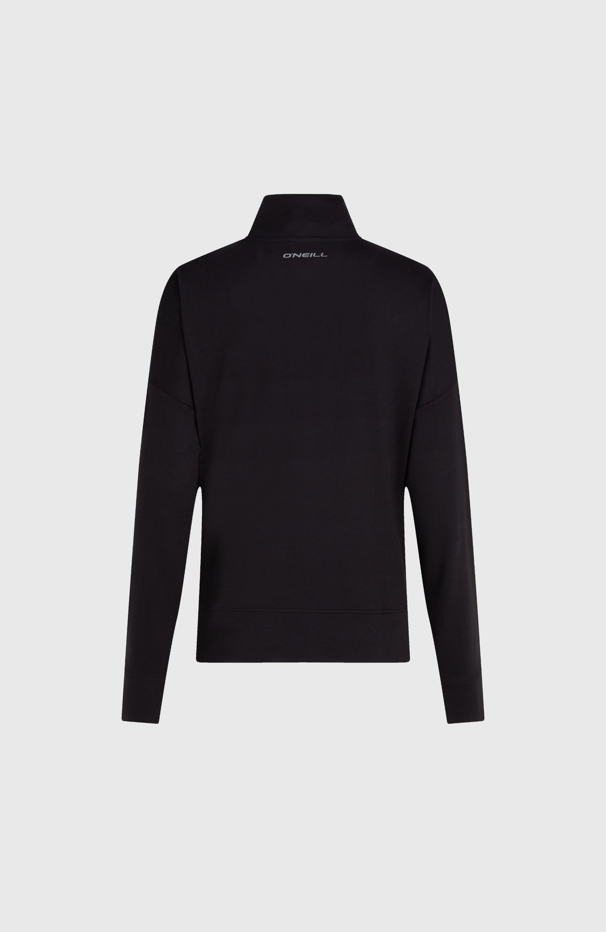 Sweater met halve rits