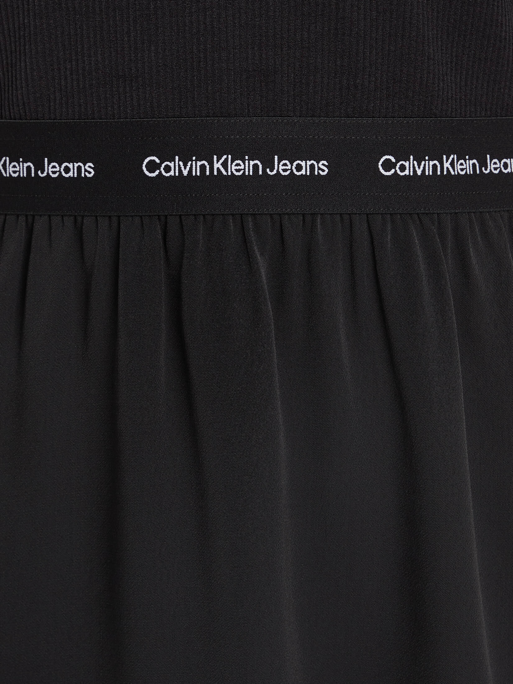 CALVIN KLEIN JEANS| Damen Minikleid LOGO ELASTIC