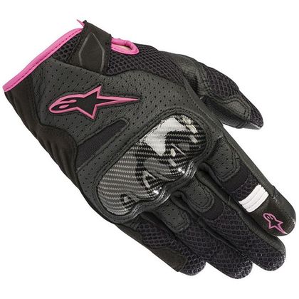 Gants Alpinestars STELLA SMX-1 AIR V2 - Noir / Rose