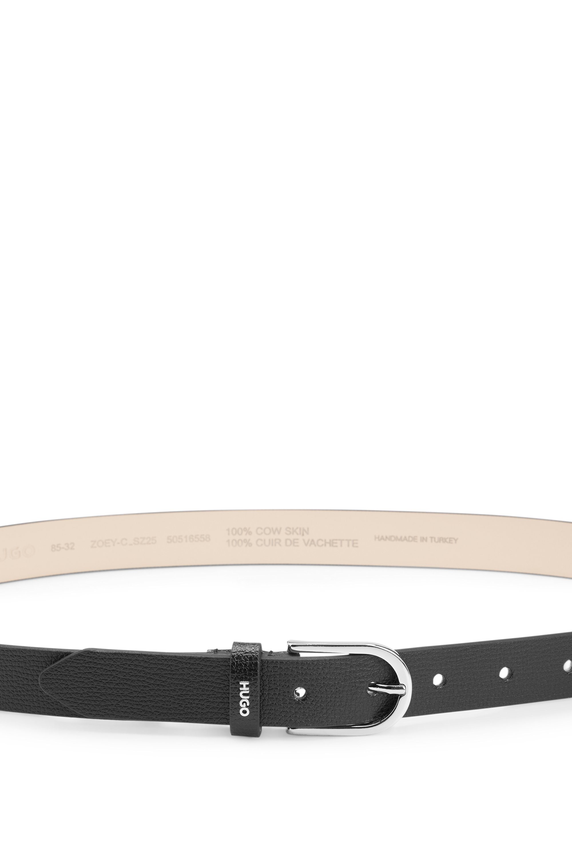 HUGO Ledergürtel »Zoey-C Sz25«, mit HUGO Metalllogo