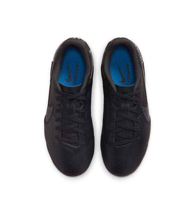 NIKE JR. TIEMPO LEGEND 9 ACADEMY MG BLACK-DK-SMOKE-GREY-SUMMIT-WHI