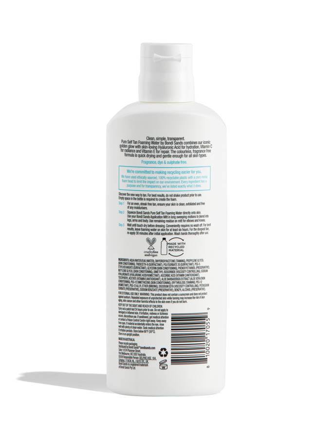 Bondi Sands Pure Foaming Water Light 200ml