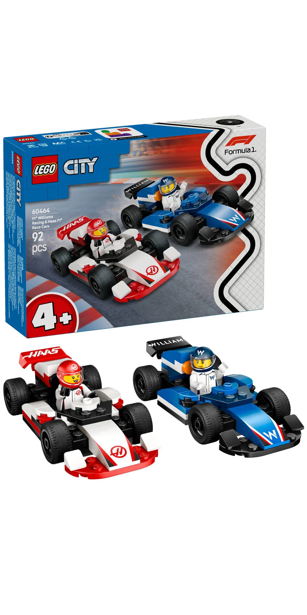 F1® Williams Racing en Haas F1® racewagens 60464