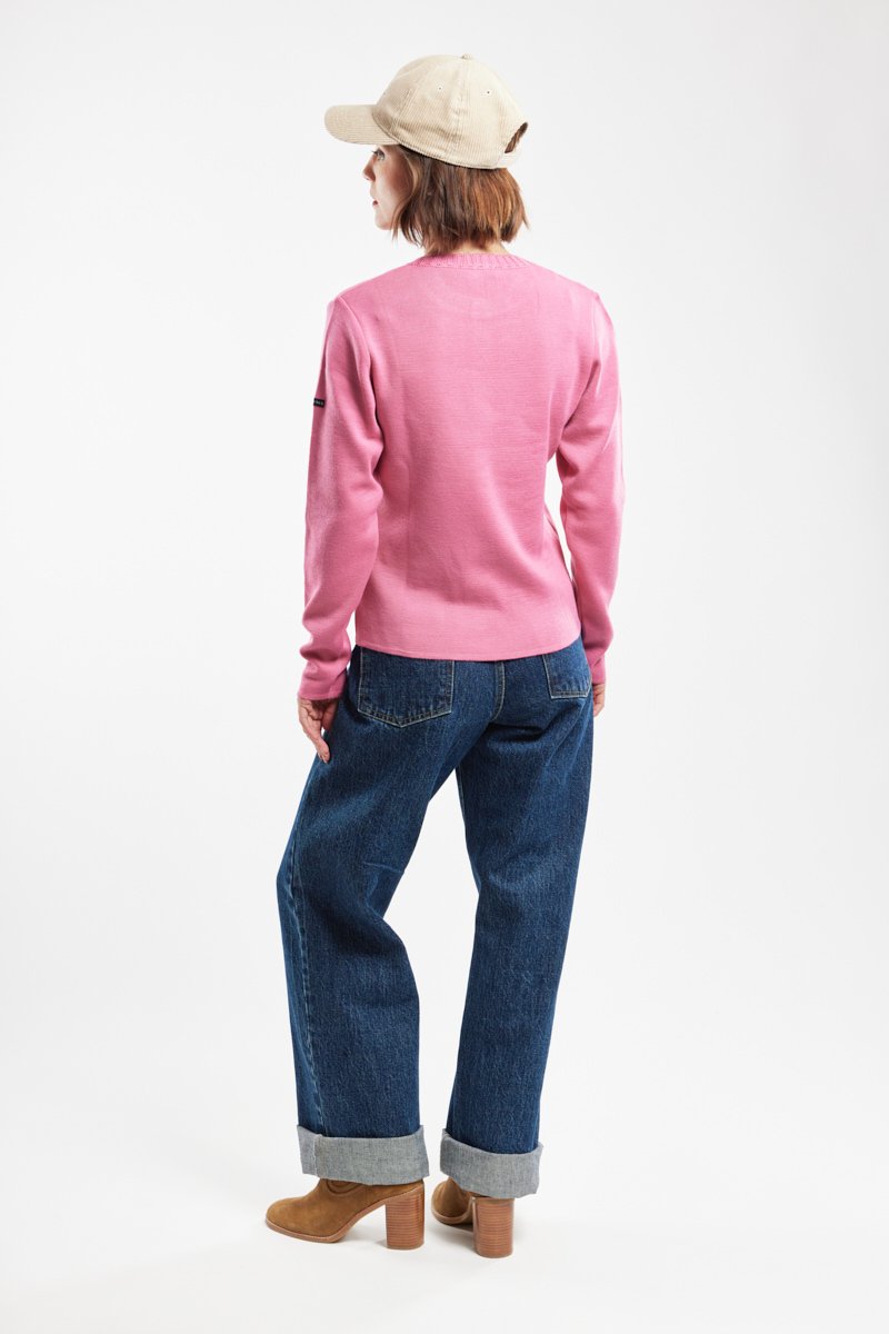 Cardigan col rond - Laine et acrylique