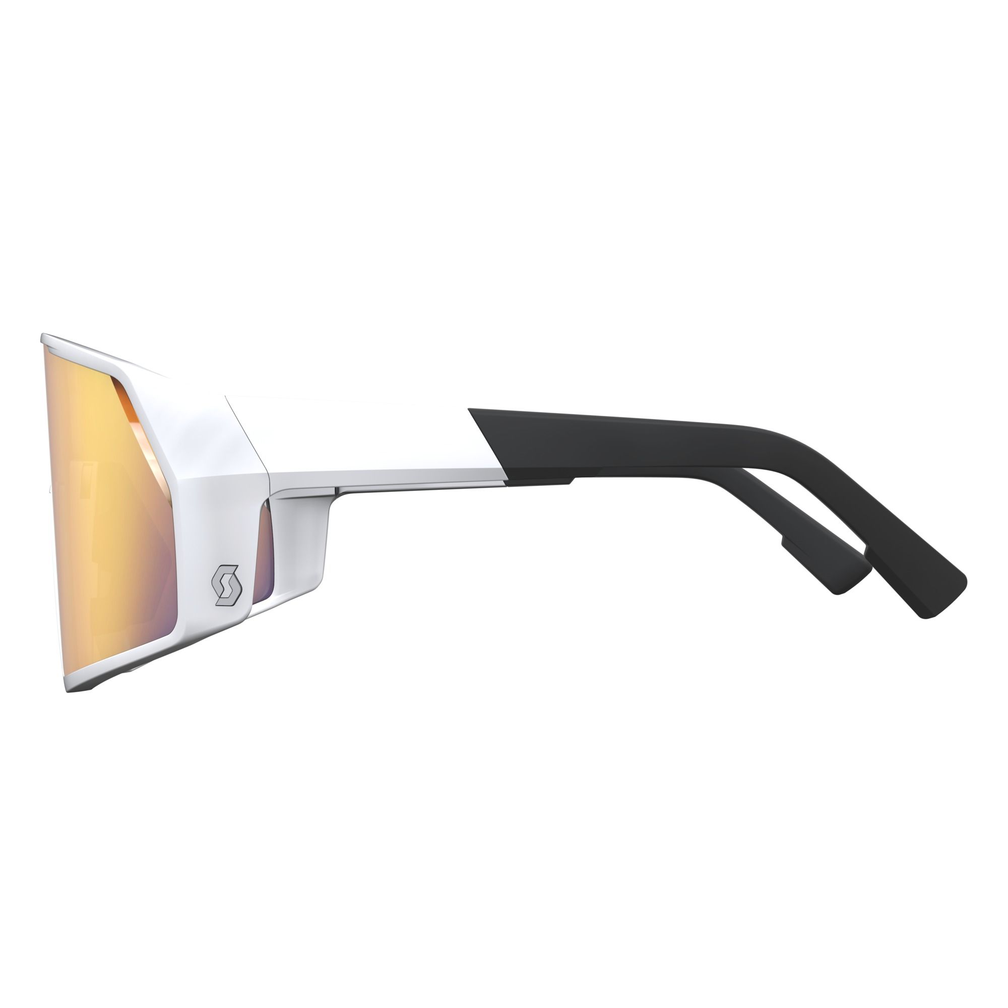 SCOTT Pro Shield Cykelbriller Mat Hvid/Rød