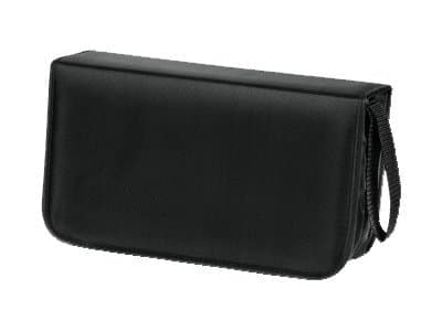 Hama CD Wallet 120 - Lomme for CD/DVD-plater - 120 plater - nylon - svart