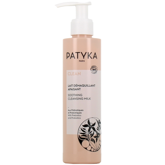 Lait démaquillant apaisant bio Patyka - Tous types de peau