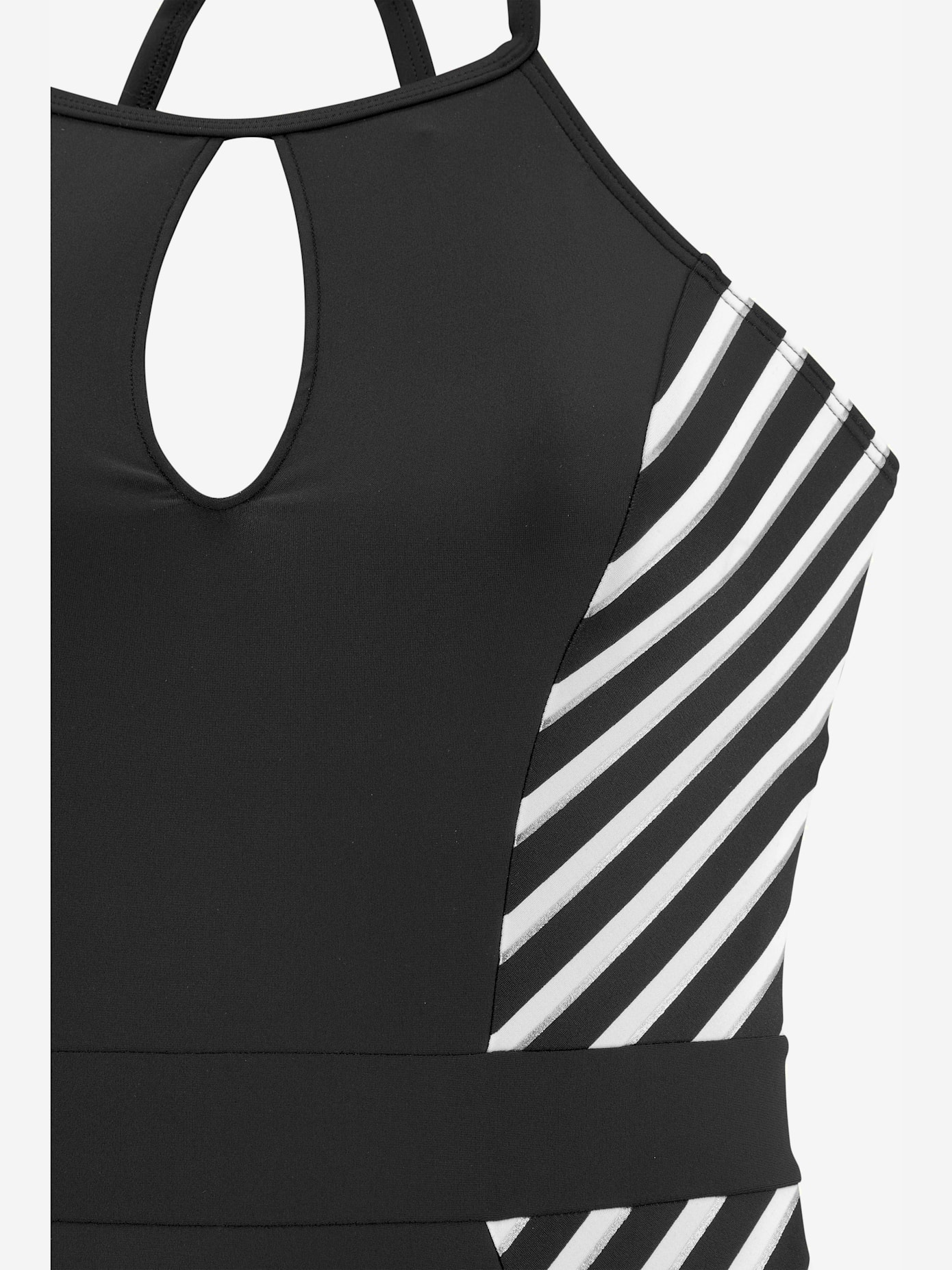 Maillot de bain rayures élégantes