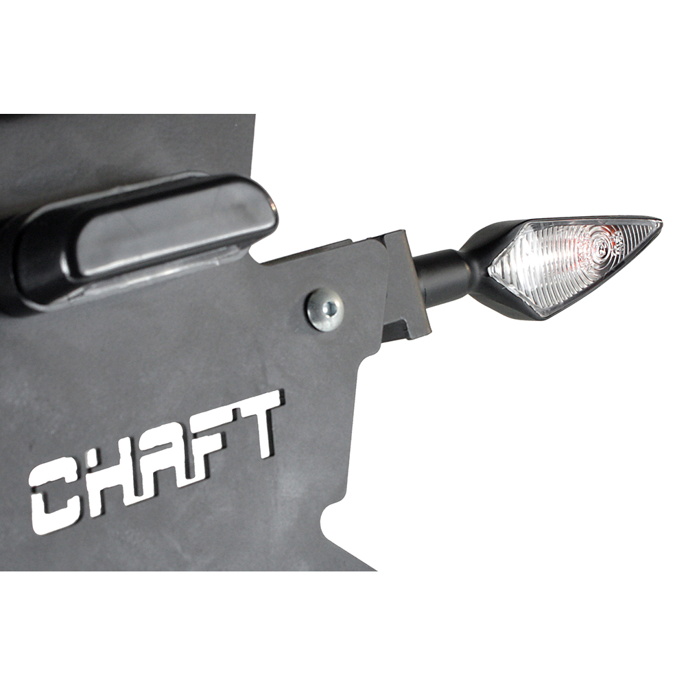 Chaft - Clignotants à Ampoules Cash Noir / Transparent