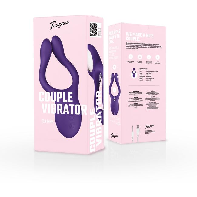 Teazers Multifunctionele Koppel Vibrator
