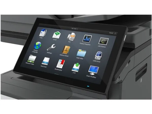 Lexmark CX735adse - Multifunktionsprinter - farve - laser - Legal (216 x 356 mm) (original) - A4/Legal (medie) - op til 50 spm (kopiering) - op til 50 spm (udskriver) - 650 ark - 33.6 Kbps - USB 2.0 vært, USB 2.0, Gigabit LAN