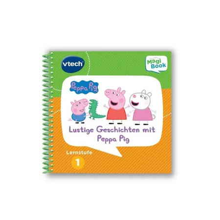 VTech Magi Book Lernstufe 1: Lustige Geschichten mit Peppa Pig 3D