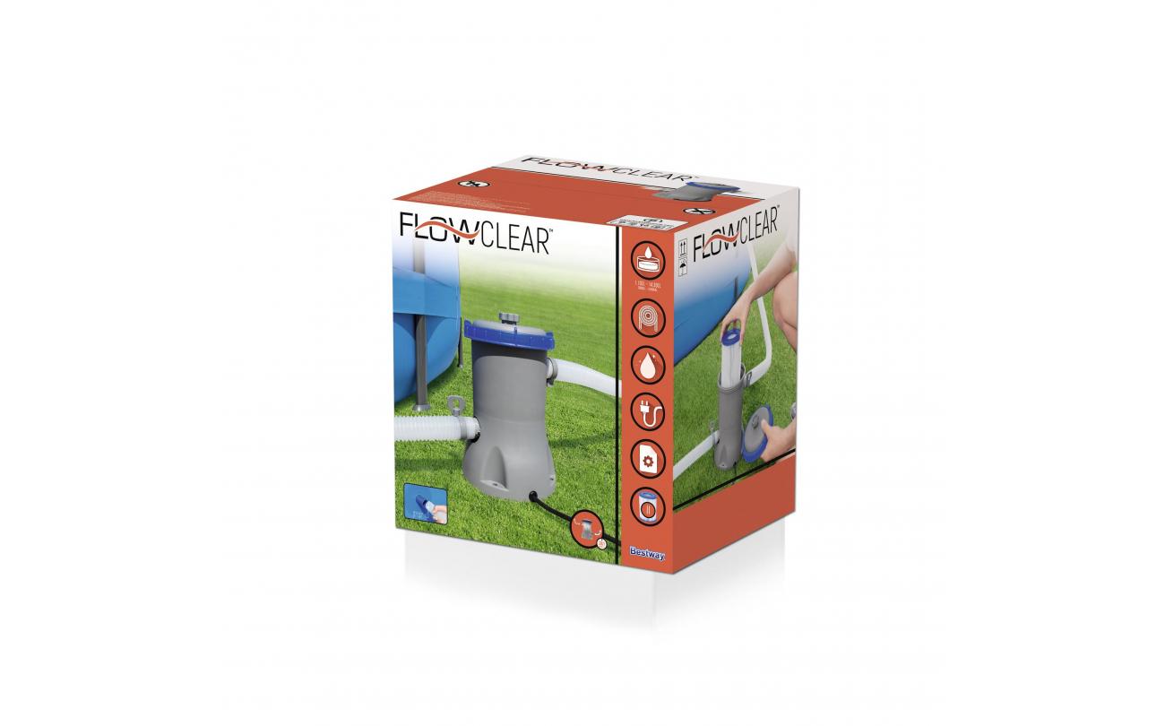 Bestway 58383 Flowclear waterfilterpomp 2.006 liter/uur