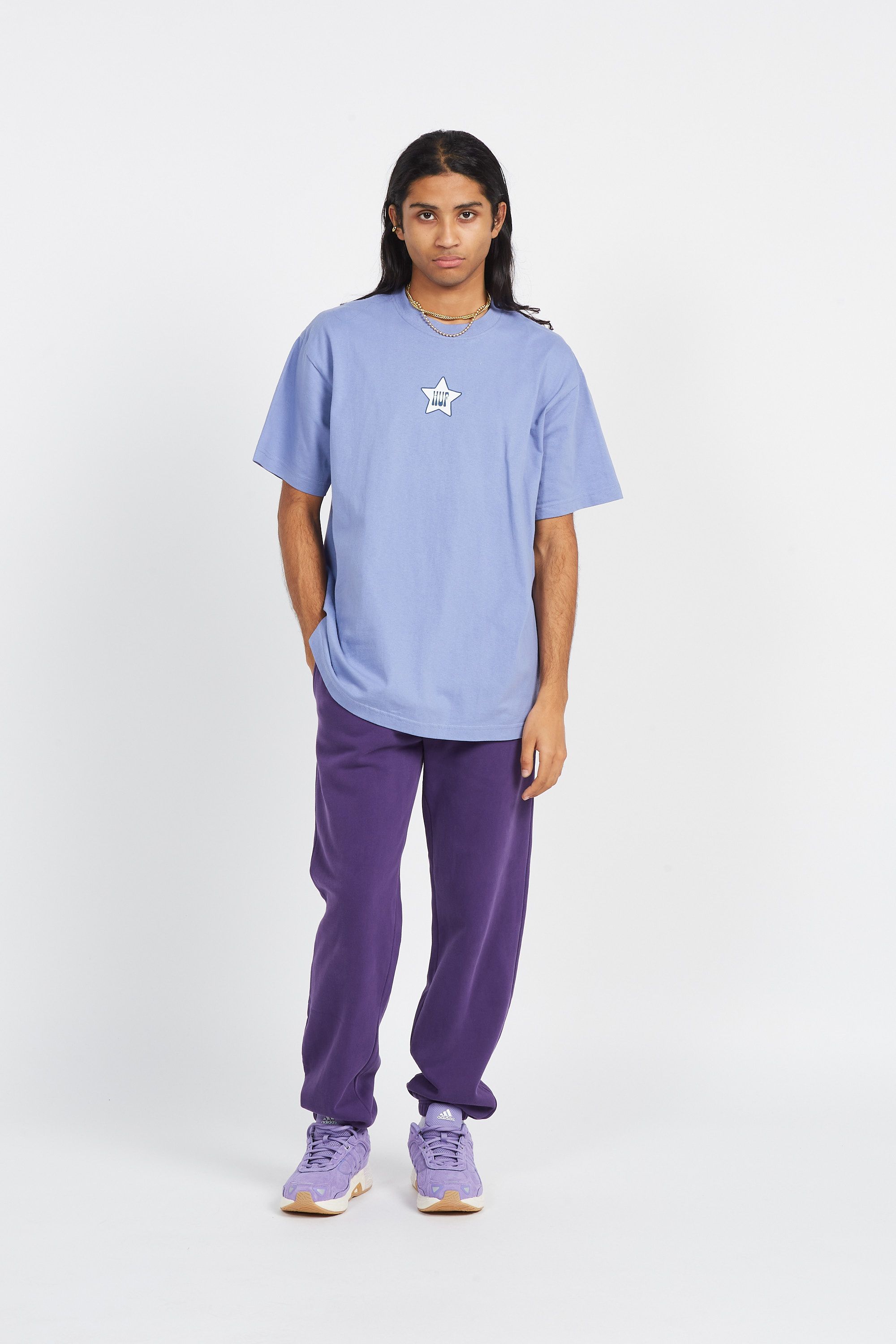 HUF T-shirt H STARDUST SS VINTAGE Violet